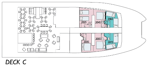 Coral Expeditions Coral Expeditions I Deck Plans Deck C.png